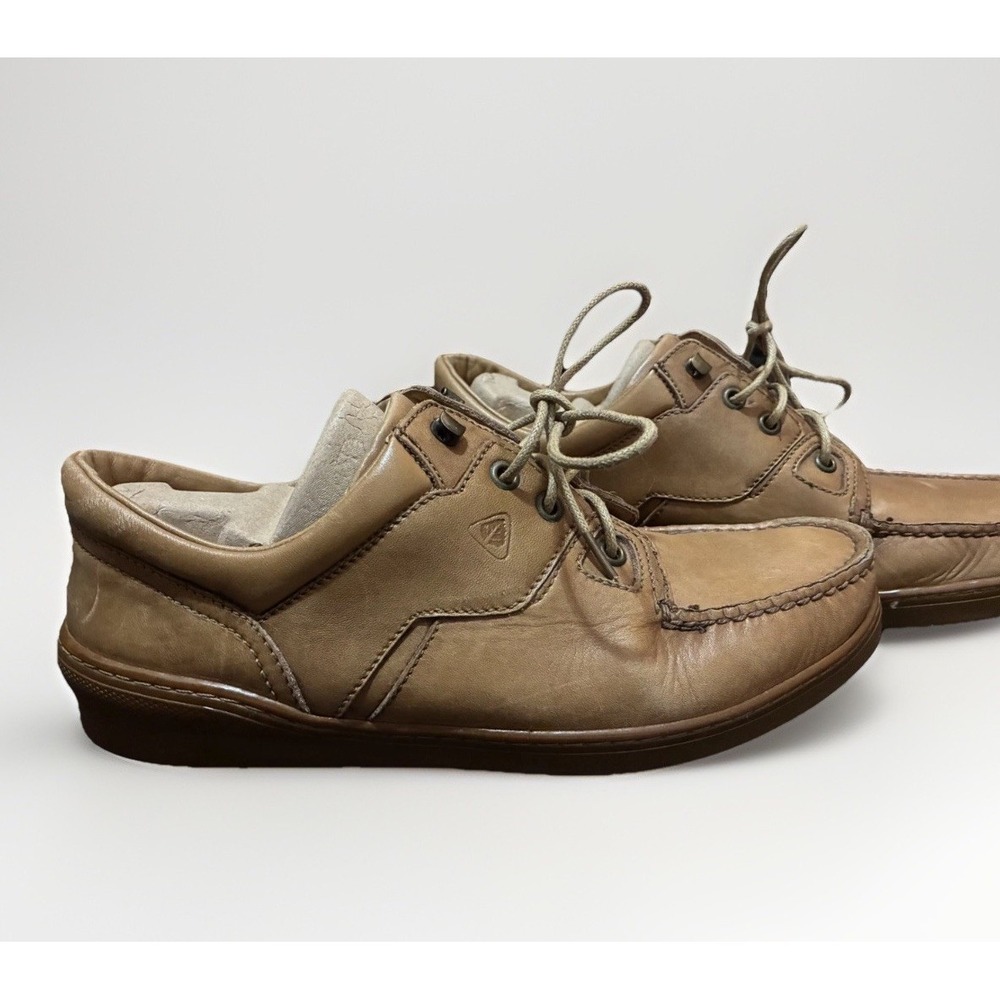 Florsheim Outdoorsman Moc Toe Oxford Shoes Size 9 | Tan Leather | Comfortech